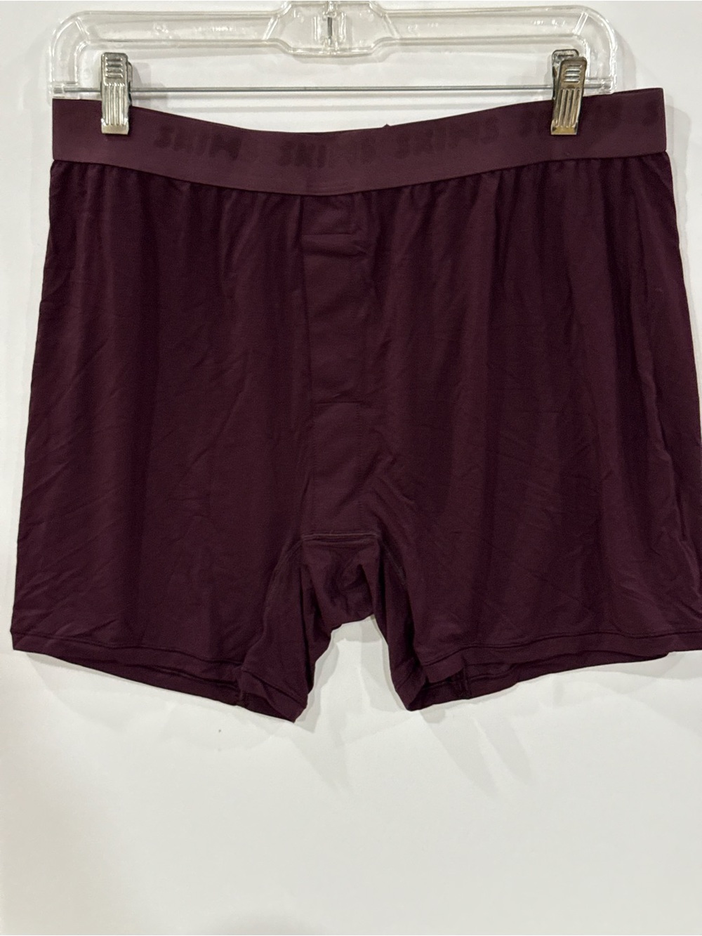 SKIMS Men's Boxer Briefs - Burgundy